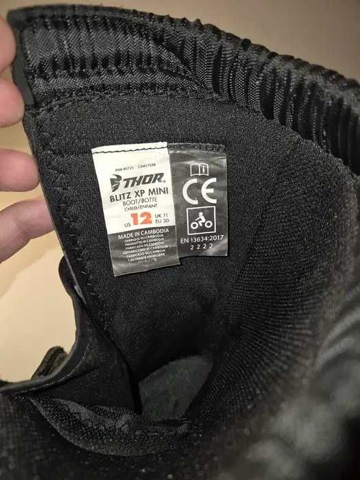 Cizme Enduro Moto Copii - Mx Thor Blitz Xp Size 30