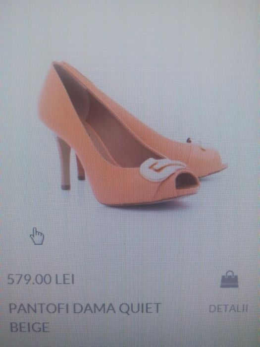 Pantofi dama noi din piele