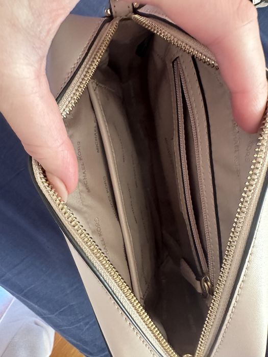 Geanta de umär Michael Kors roz