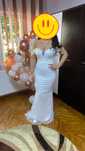 Rochie de mireasa si voal