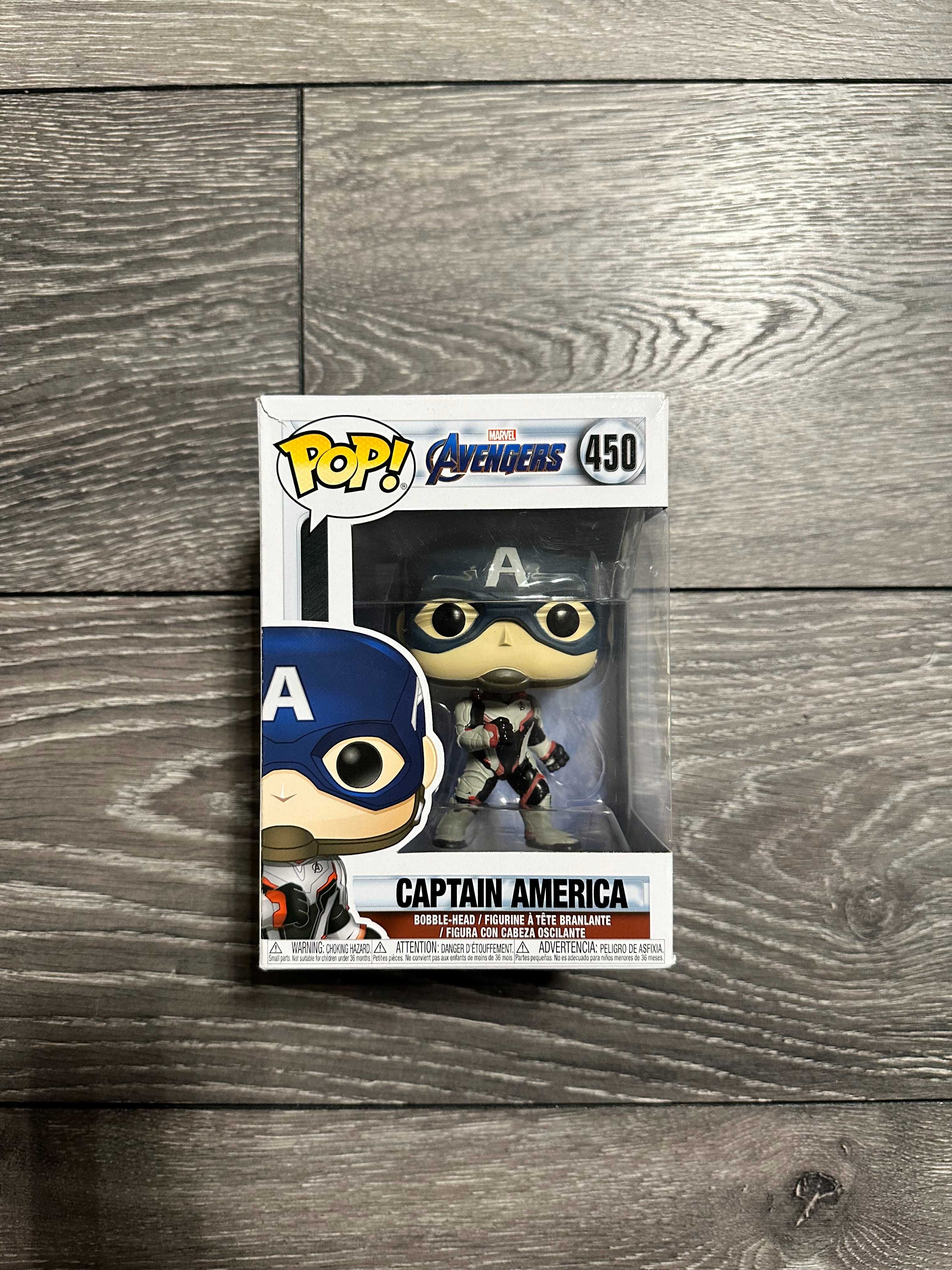 Фигура Funko POP! Marvel: Avengers - Captain America #450