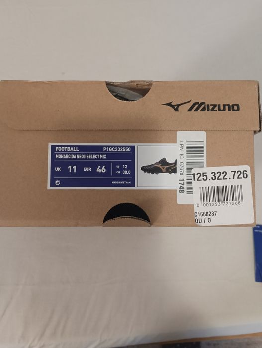 Бутонки Mizuno 46 номер