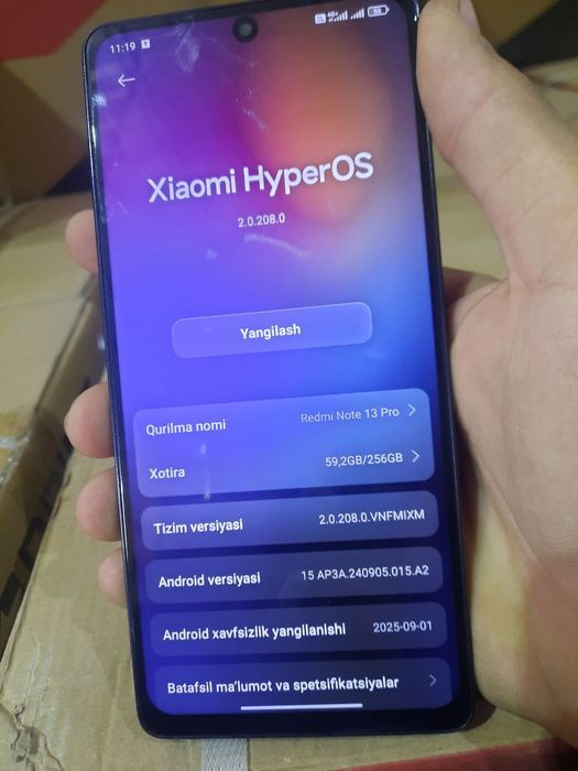 Redmi not 13pro sotiladi