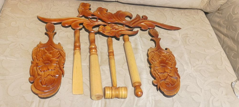 Набор для кухни новый натуральное дерево