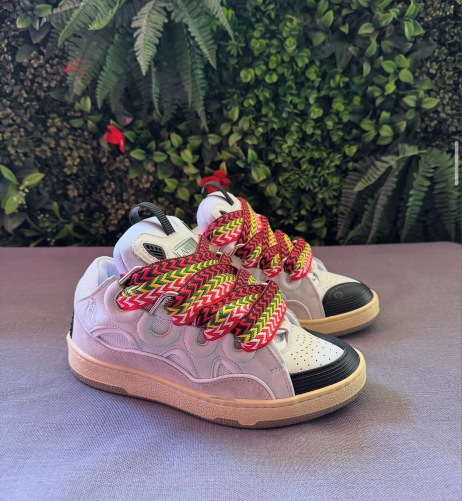 Lanvin curb sneakers