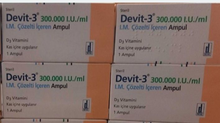 Vitamina D3 Devit-3 Ampul 300000 ml
Vitamina