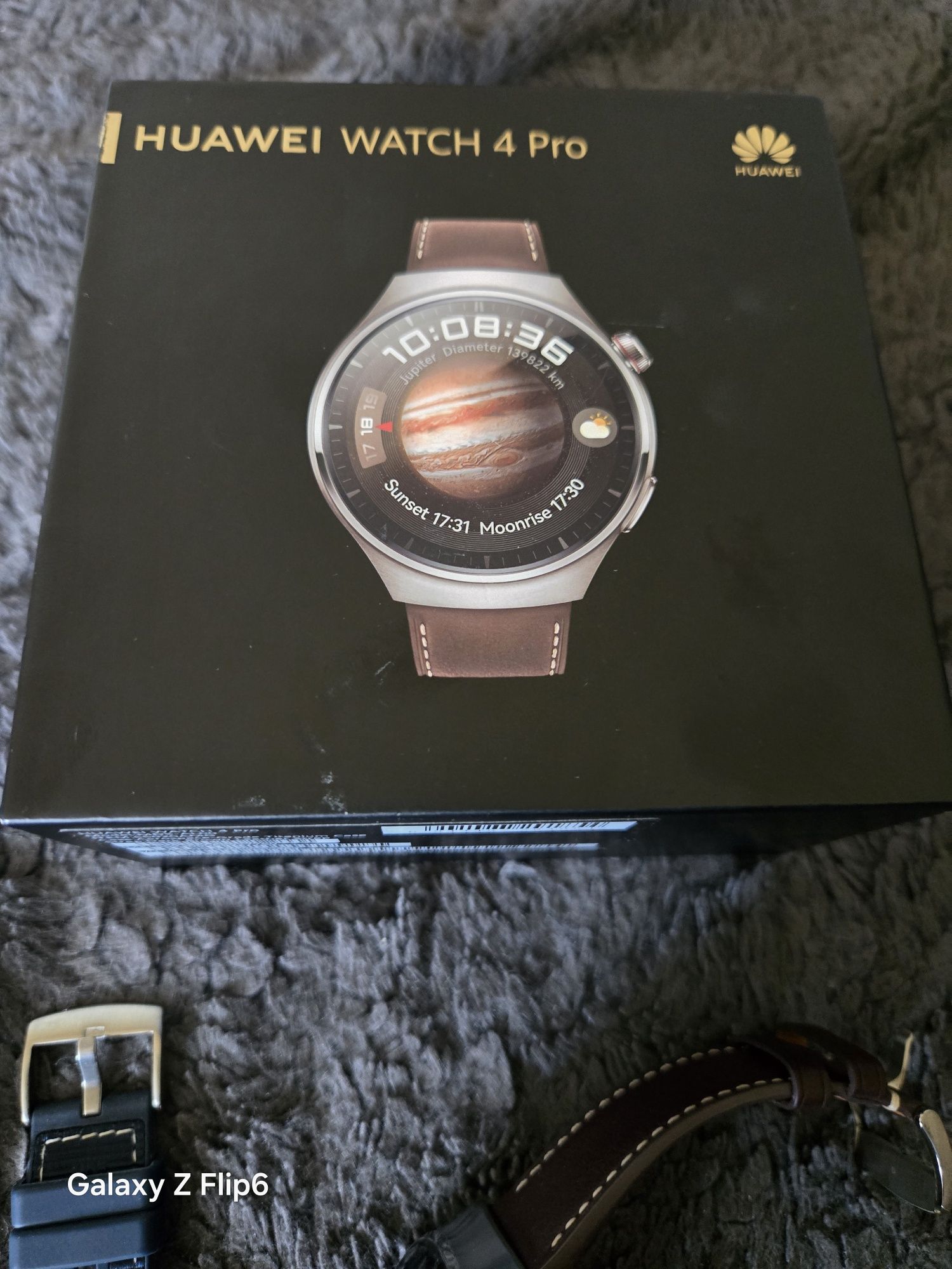 Huawei watch 4 pro brown