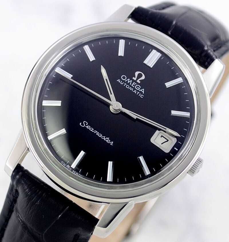 Omega Seamaster Automatic Черен Циферблат, Cal.565, Ref.166003