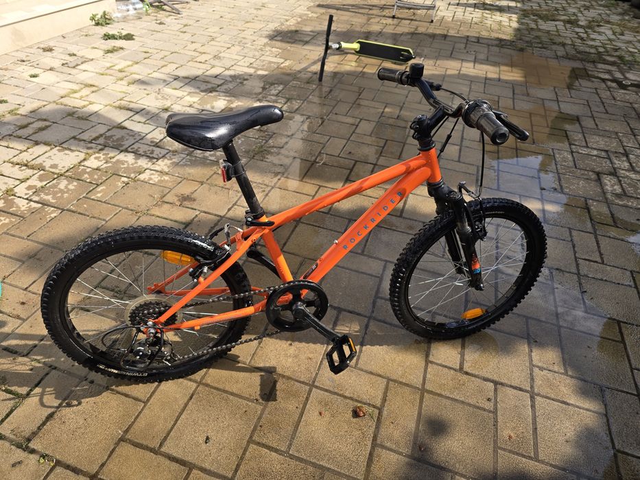 Bicicleta MTB copii Rockrider roti 20