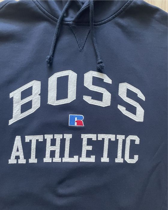 HUGO BOSS / RUSSELL ATHLETIC Hoodie/мъжки суичър L