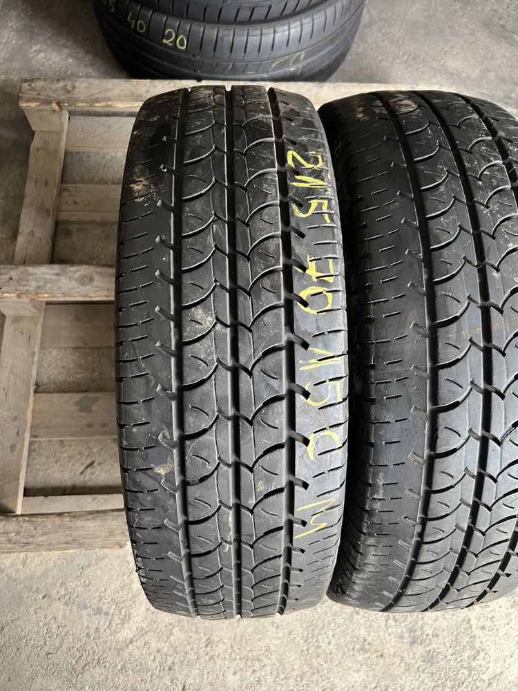 2 anvelope de vara 215/70/15C Barum 6 mm!