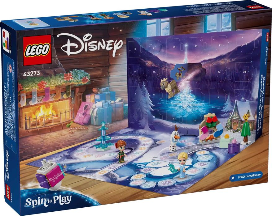 НОВО LEGO Disney Princess 43273 - Коледен календар 2025 г.