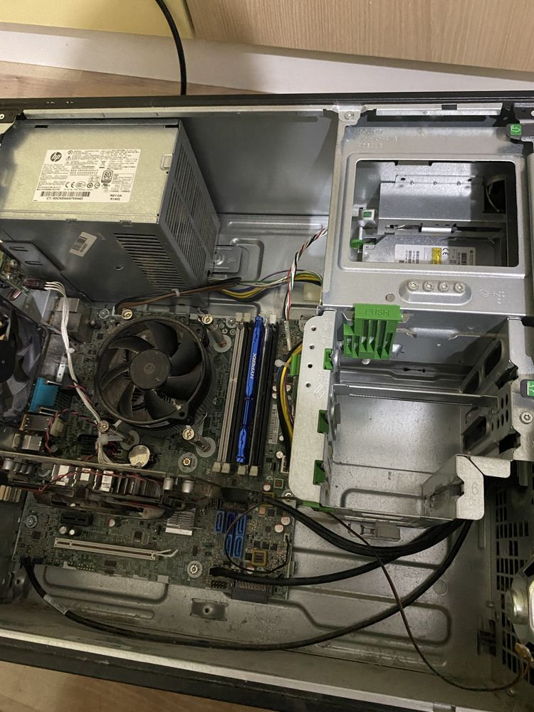 Компютър Rx550 4gb / I5-4570 / 8gb ram Без хард