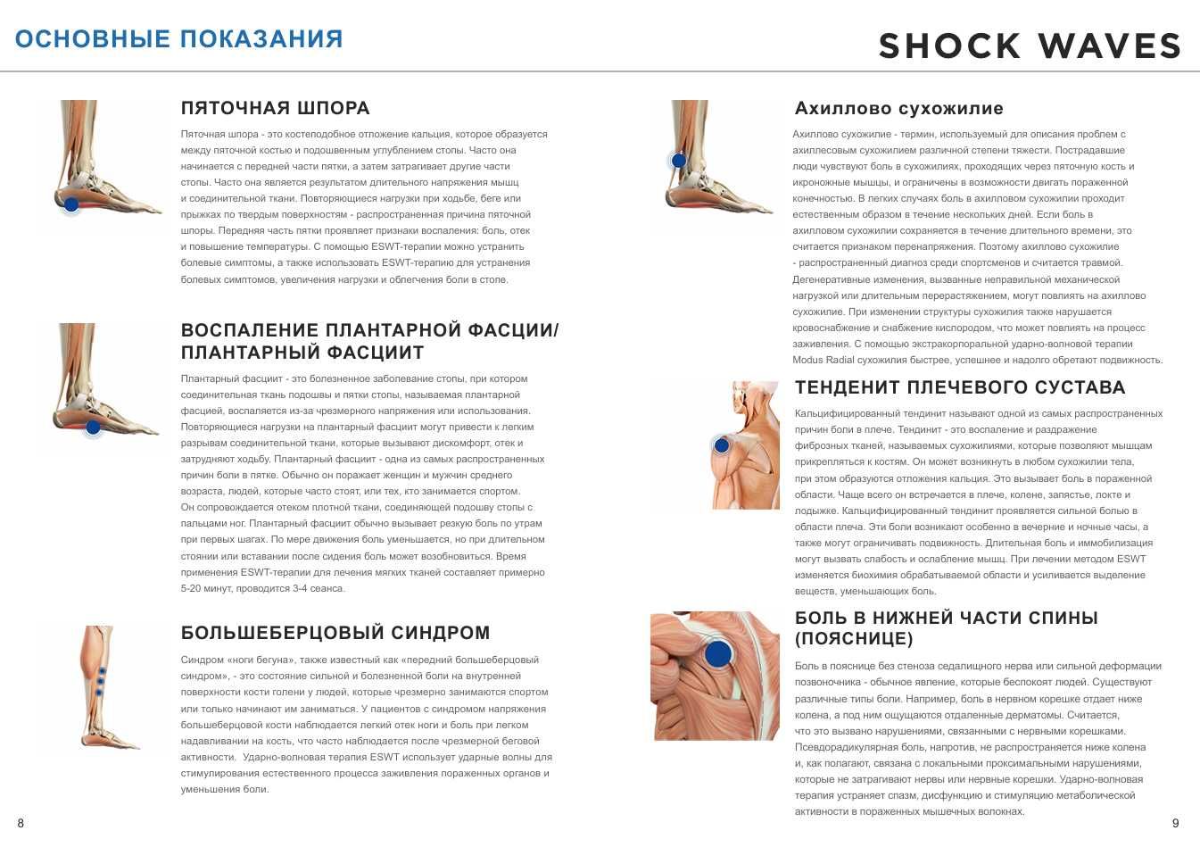Система ударно-волновой терапии MODUS  — лечение боли и коррекция тела