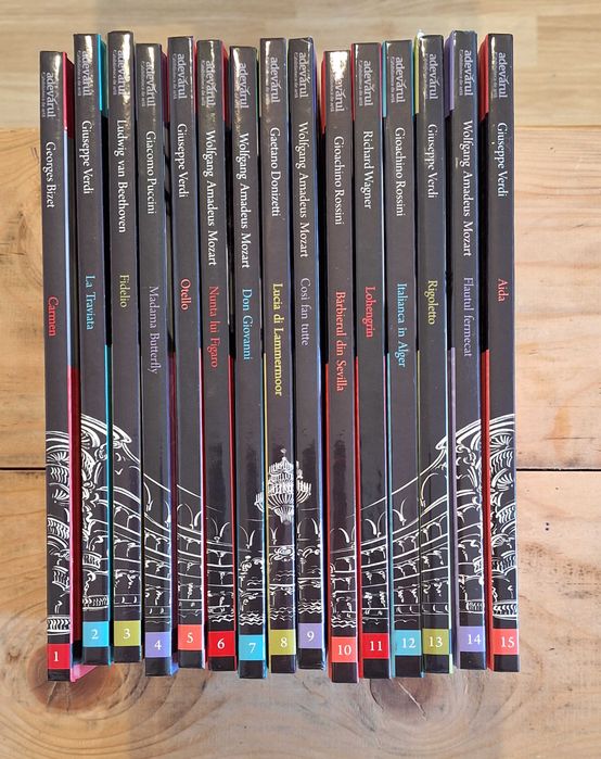 Particular! "Mari spectacole de Opera", 15 Volume + CD + DVD