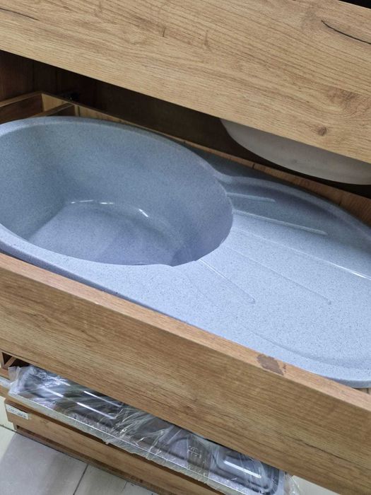 Мойки кухонные нержавеющие и из камня СКИДКИ РАССРОЧКА