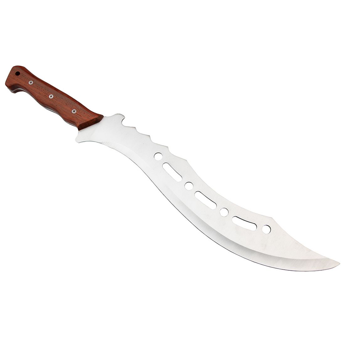 Maceta de vanatoare Oriental Blade, otel inoxidabil, 58 cm, maro