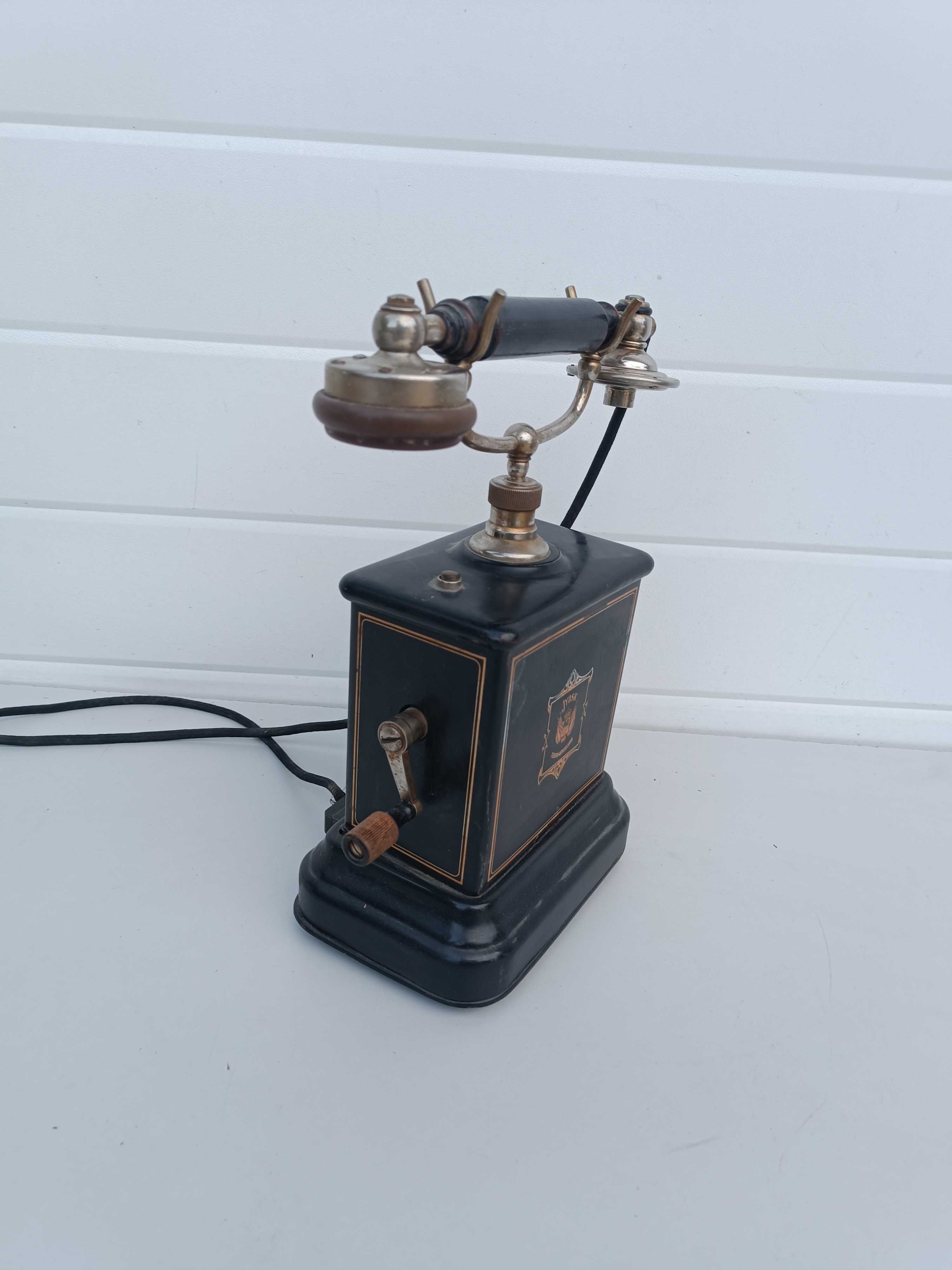 Антикварен колекционерски датски телефон JYDSK. Внос от Холандия