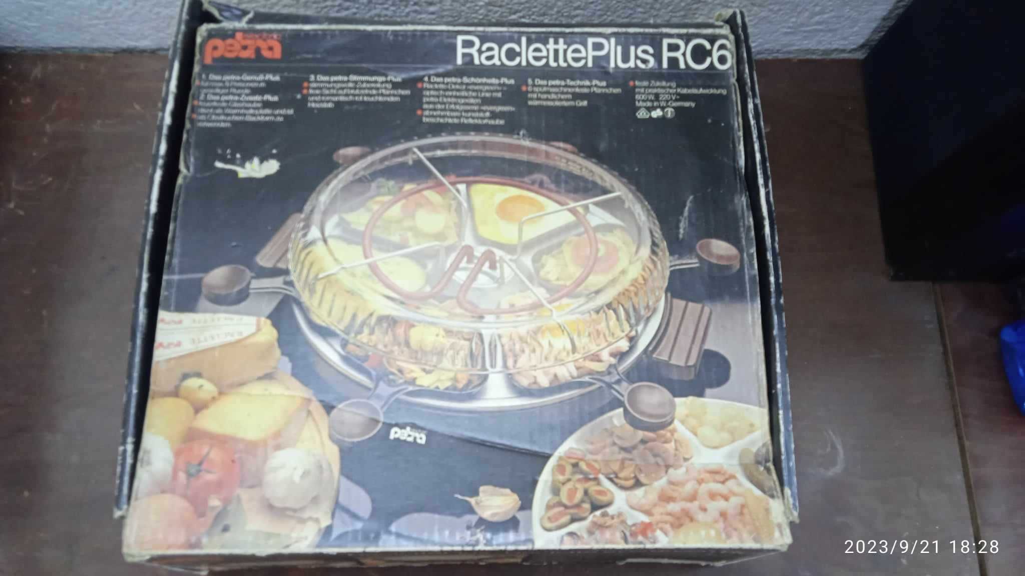 Prajitor Raclette 6 tavite