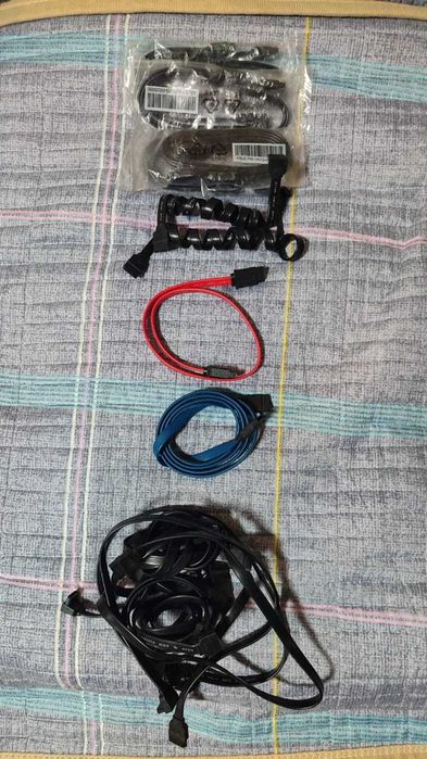 Провод на ПК, sata DATA, sata питание, VGA, HDMI, для видеокарты