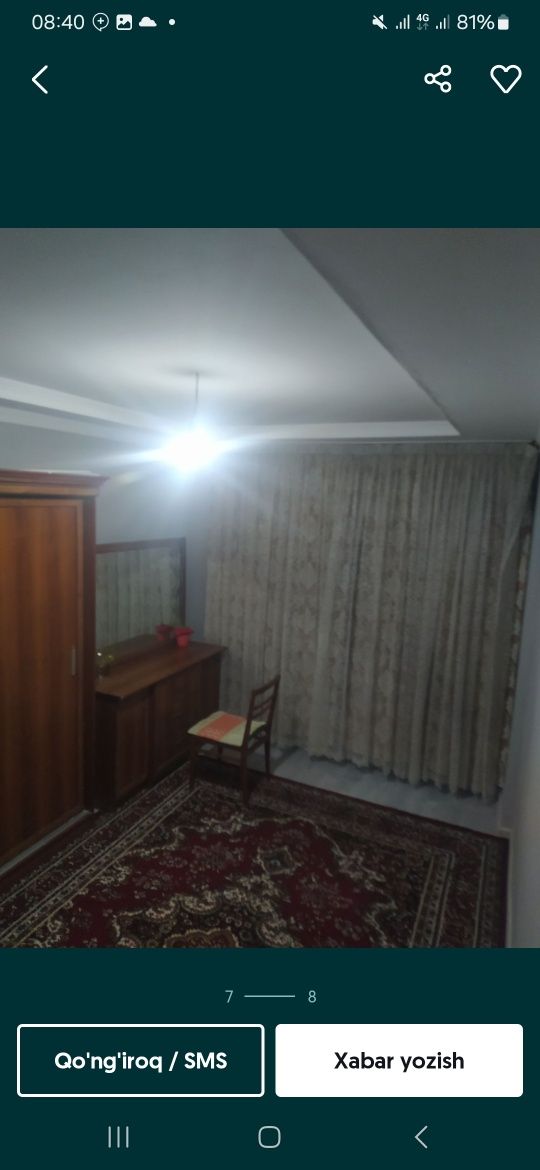Maklerla va realtorla bezovta qilmang Sergelida 2 xonali uy