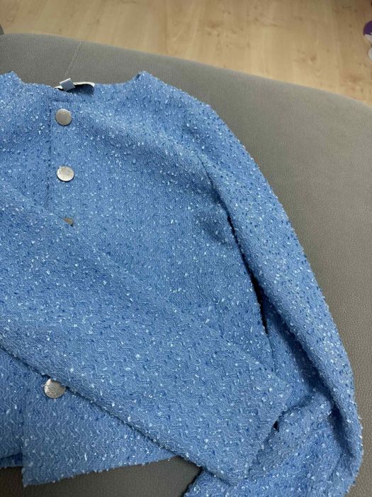 Комплект Букле в бебешко синьо