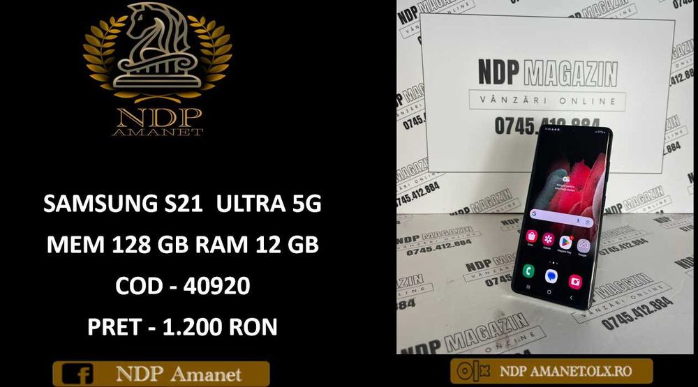 NDP Amanet NON-STOP Bld.Iuliu Maniu 69 SAMSUNG S21  ULTRA (40920)