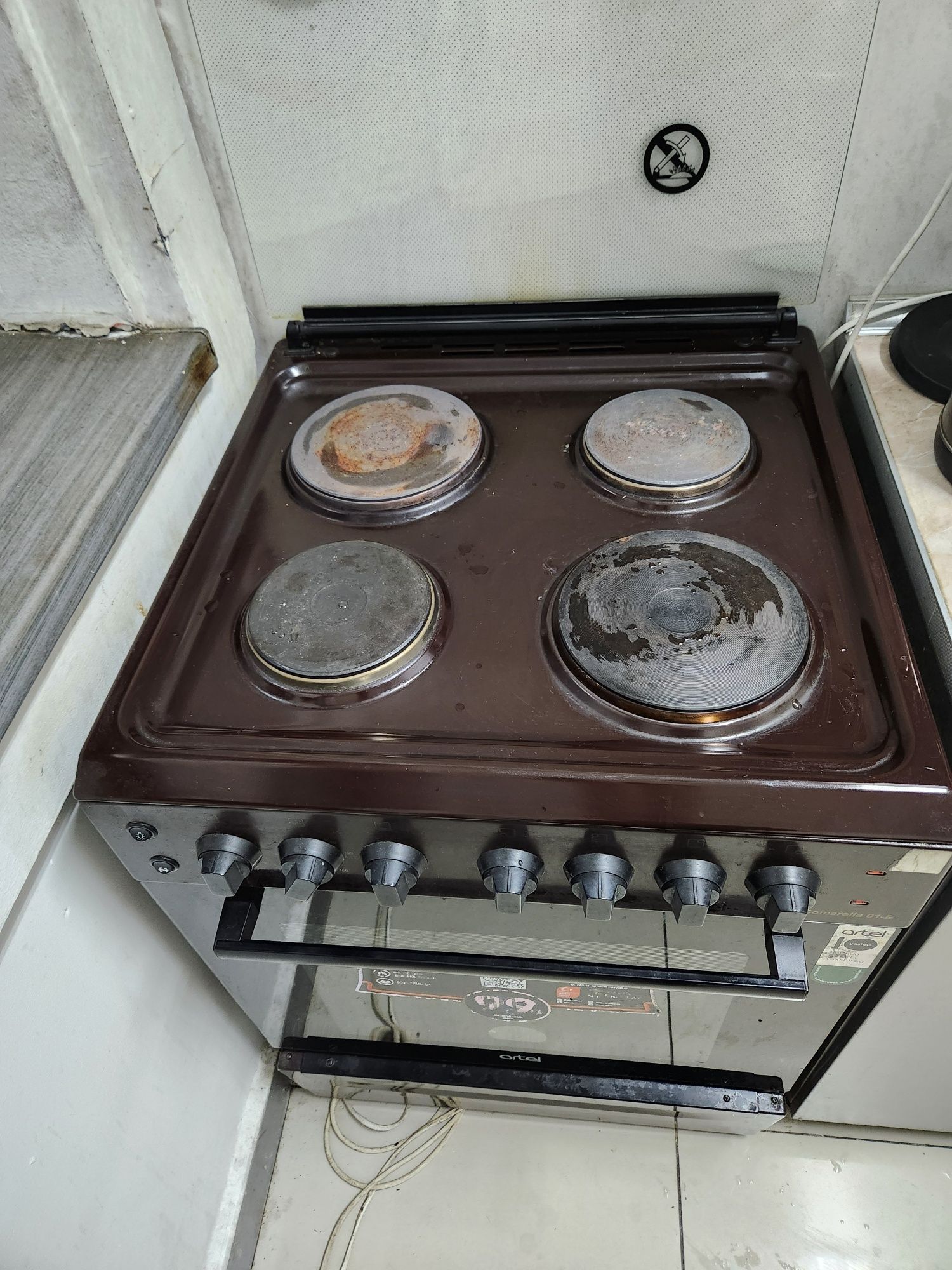 Gaz plita elektroniy