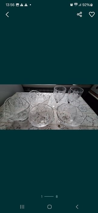 Продам хрустальную вазу,фужеры,рюмочки,бокалы,конфетницы,салатницы