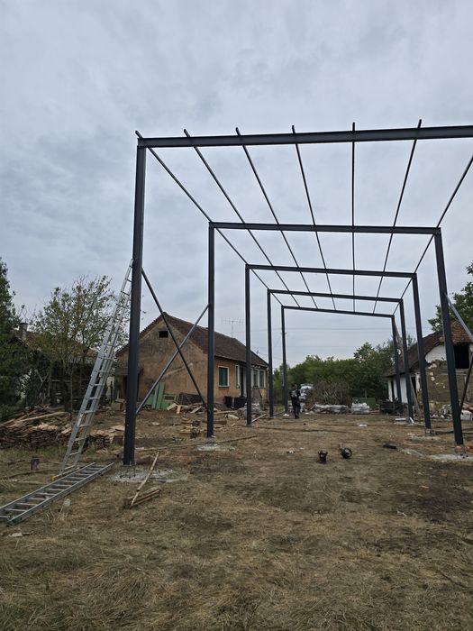 Structura metalica din profile metalice 12x25 facem ori ce dimensiune