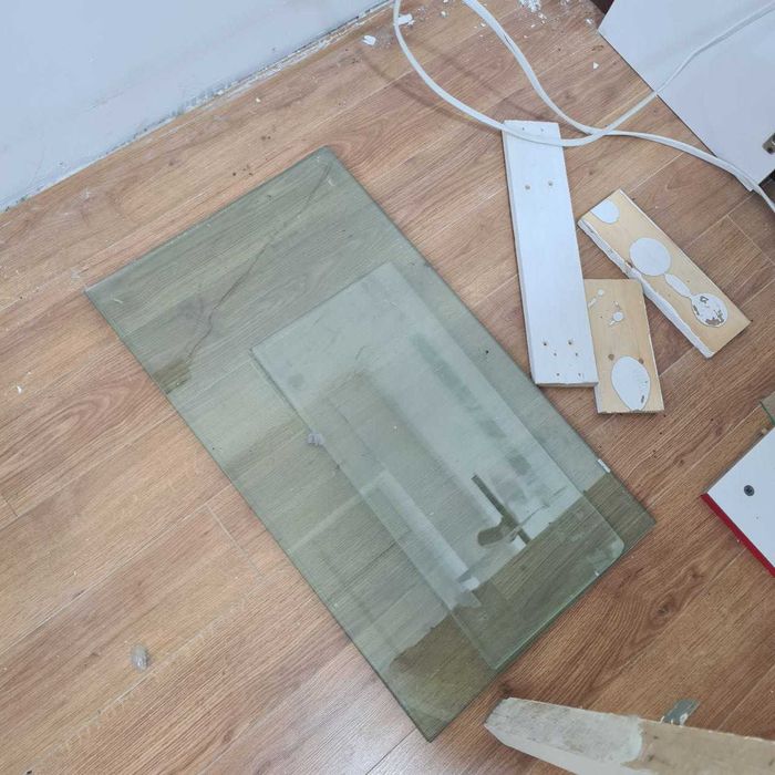 Стекло и брус, разных размеров