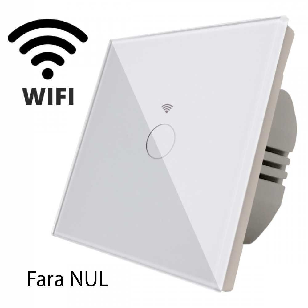 Intrerupator dublu touch wifi sticla Smart FARA NUL Transport Gratuit