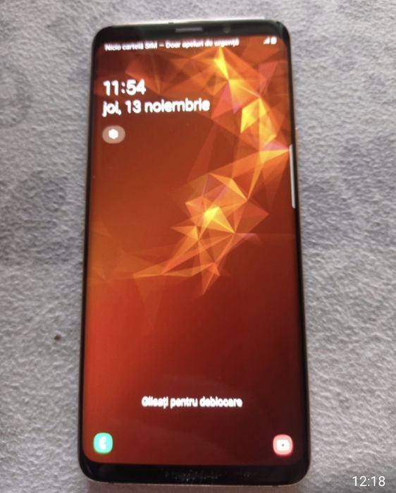 Vind telefon samsung s 9 plus gold