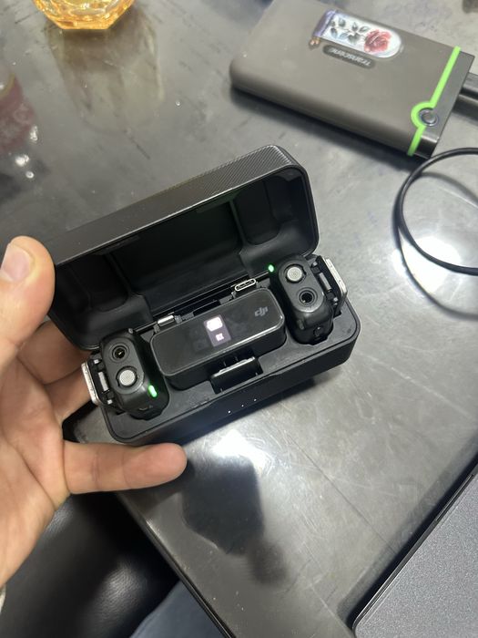 Dji Mic 1 masofadan ovoz yozish