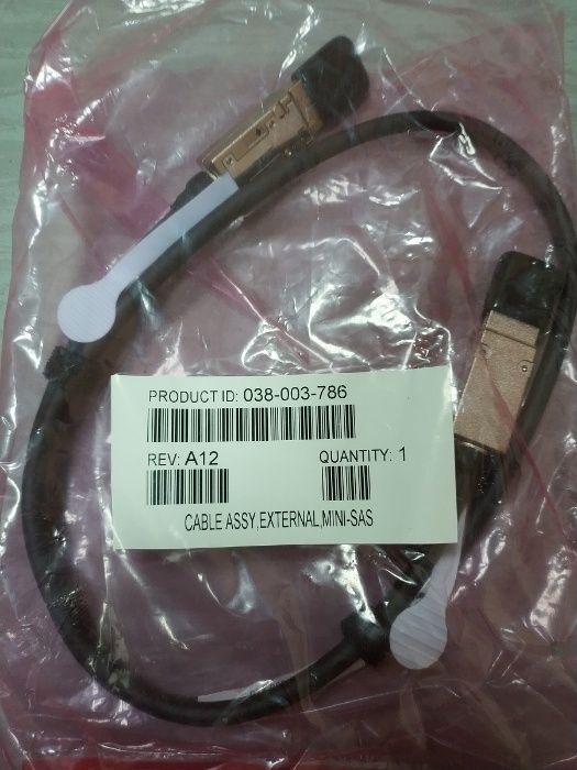 Продам кабель Mini SAS Cable, SFF-8088 to SFF-8088, 0,5м