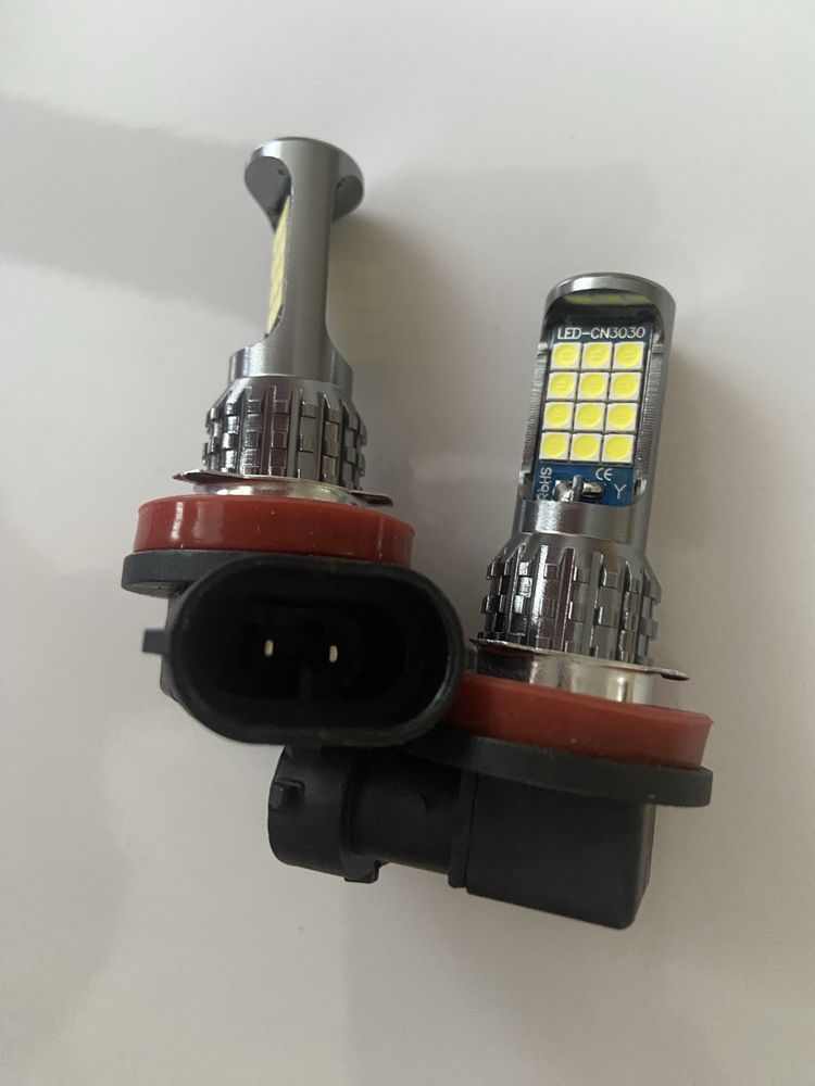 Противотуманные led лампы, цоколь H11
