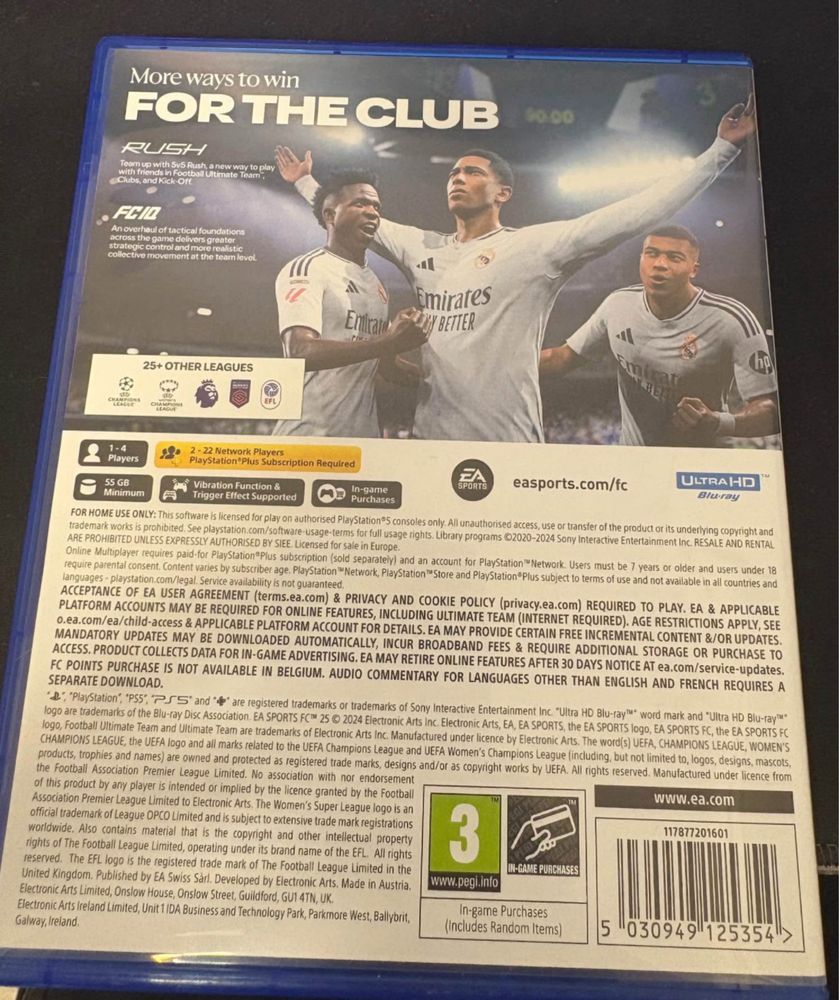 Fifa 25 za ps5 използвана