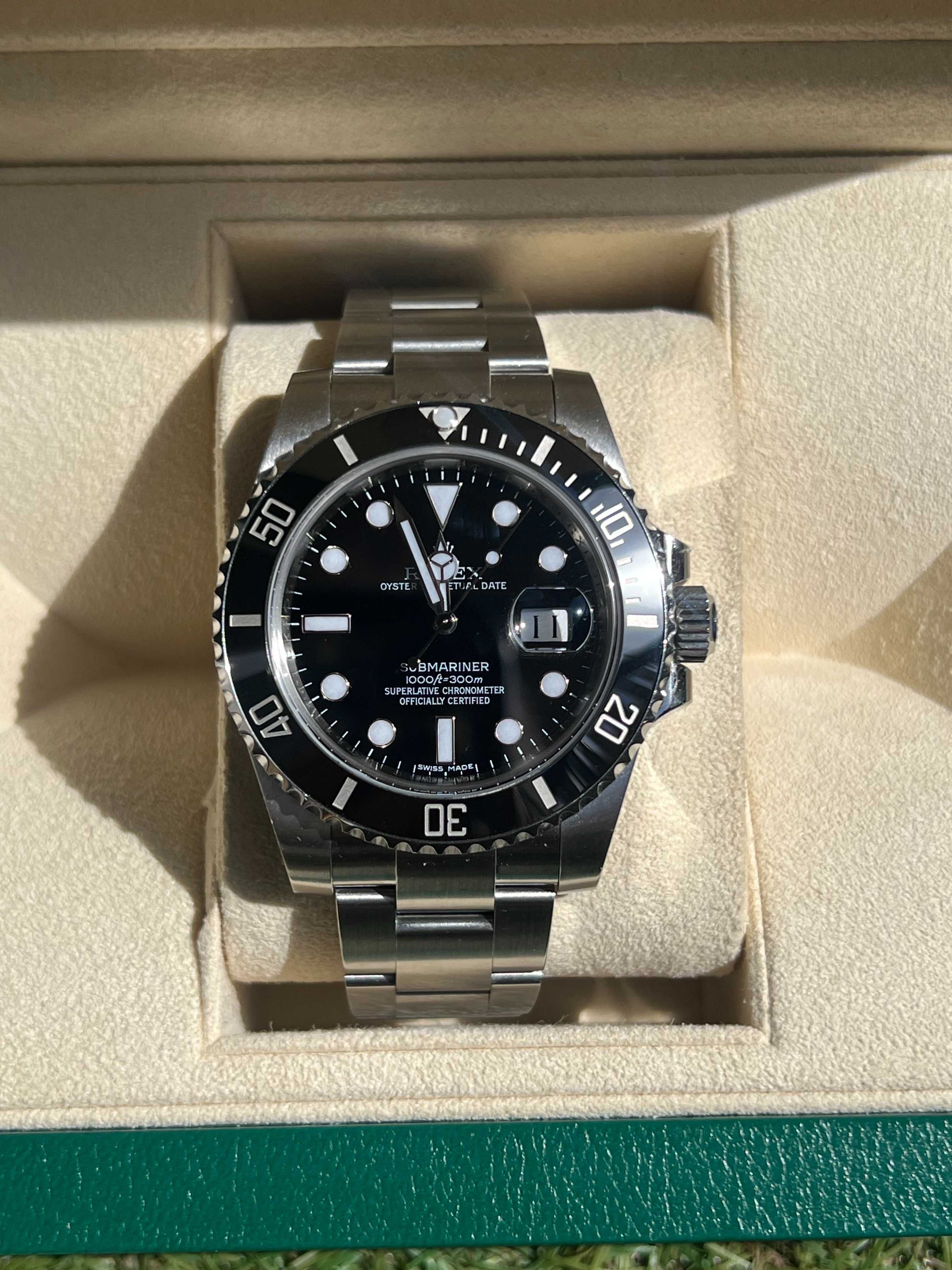 Часовник Rolex Submariner 116610 LN Full Set 2011