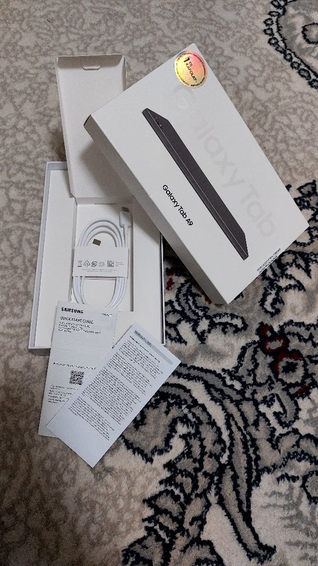 Samsung tab A9 64 gb xotira