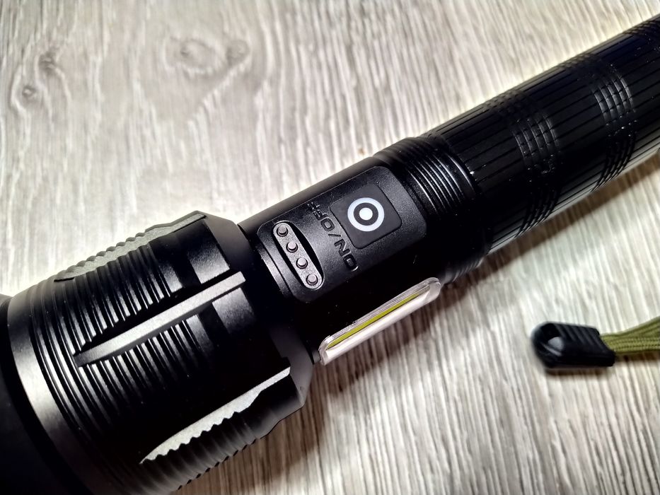 CREE P120 SW Lanterna PROFESIONALA, 100% metal cu led twelvecore + COB