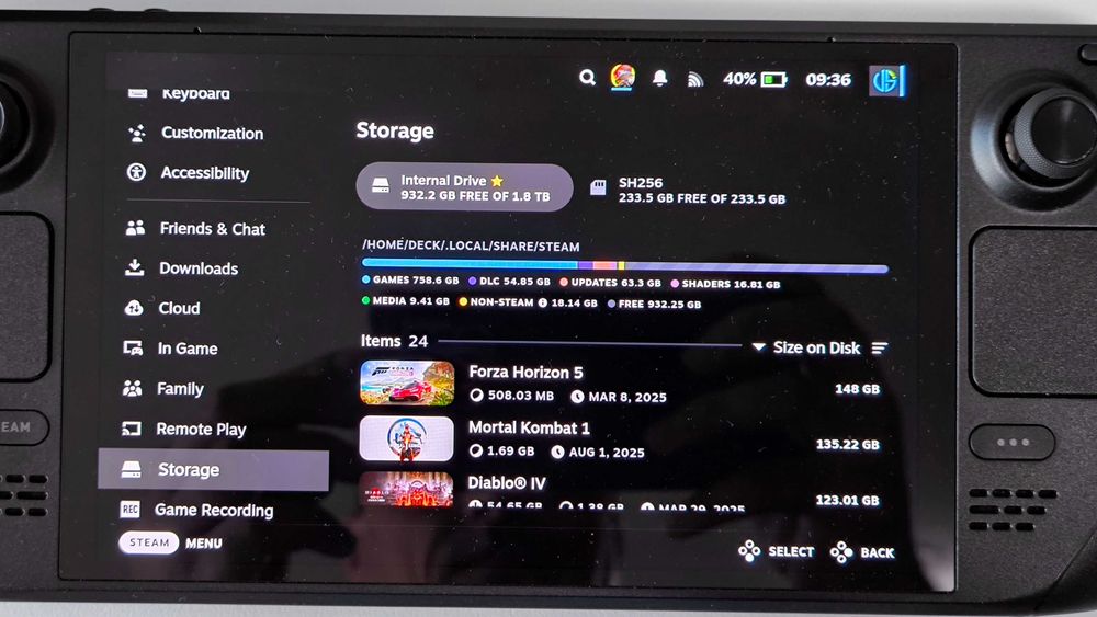 Steam Deck OLED 512GB → 2TB Upgrade Memorie – Performanță Maximă