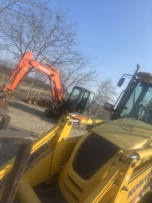 Buldoexcavator cu picon , excavatoare de toate marimile la SUXU !