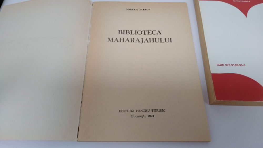 Mircea Eliade Biblioteca Maharajahului Huliganii Intoarcerea din rai