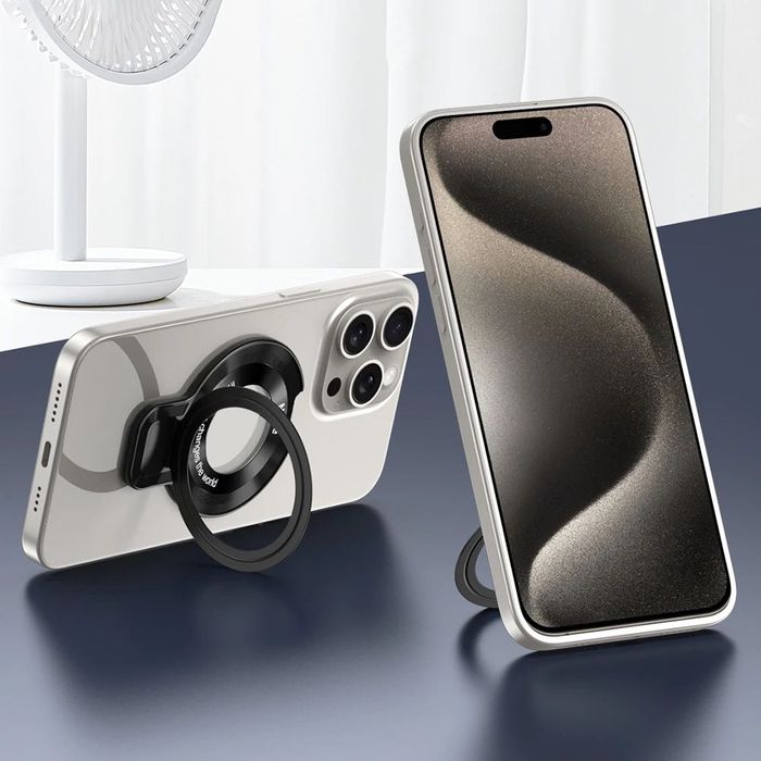 Suport telefon tip inel reglabil, stand pliabil, nou