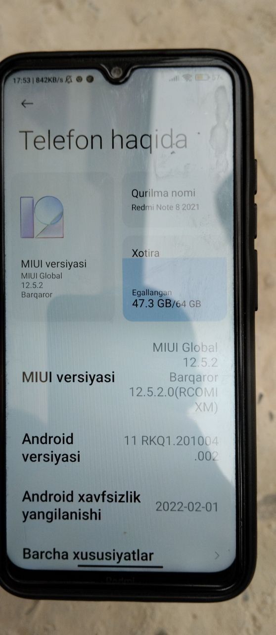 Redmi note 8  2021