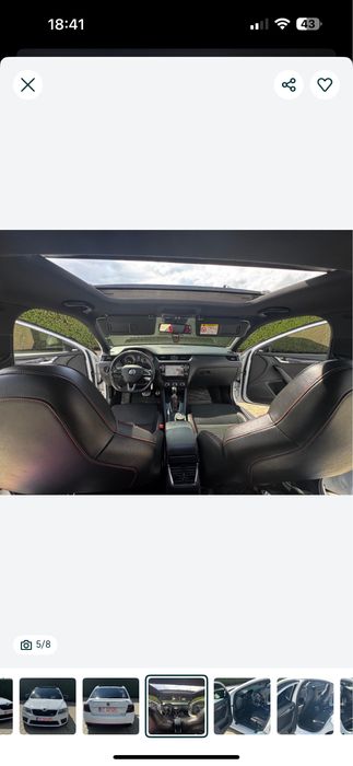 SKODA OCTAVIA VRS 2.0 TDI 184cp/2015 RAR efectuat