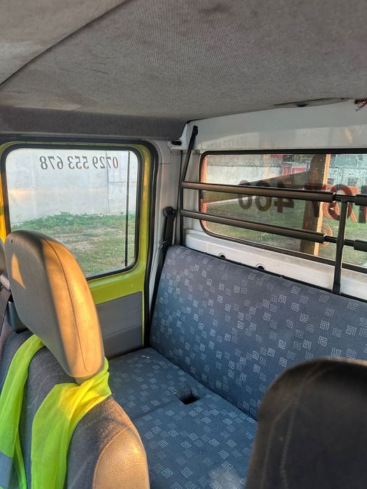 Platforma auto mercedes sprinter 2004 2.2cdi cabina dublă 6loc troliu