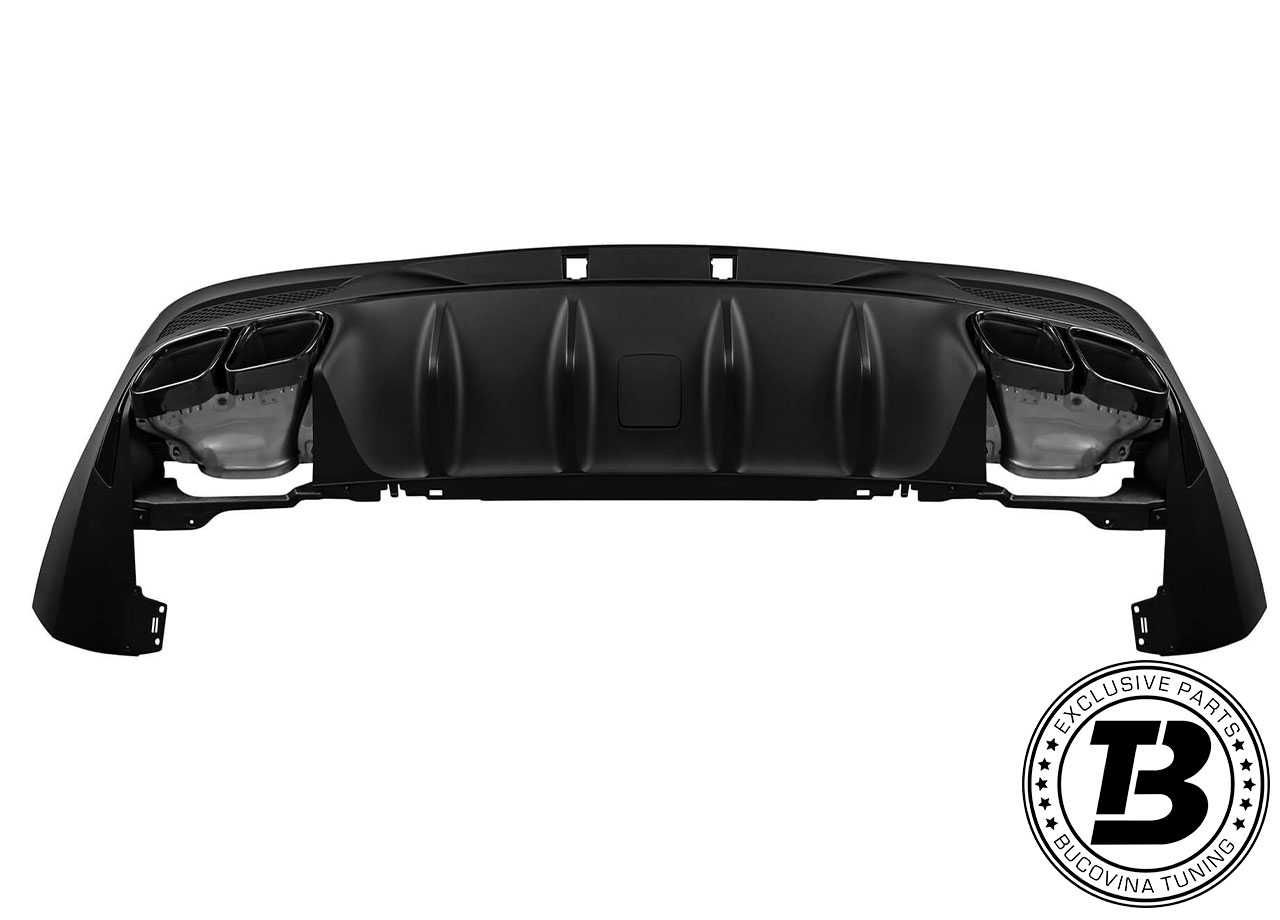 Difuzor Bara Spate cu Ornamente Mercedes GLE Coupe C167 GLE63 Design