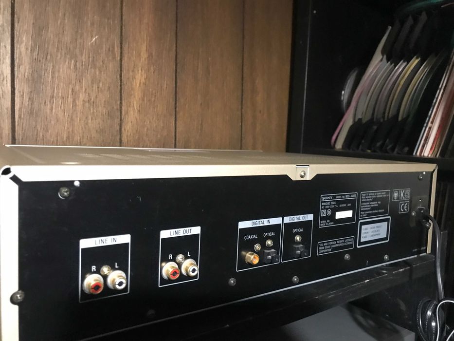 Sony MDS JA-3 ES minidisc defect