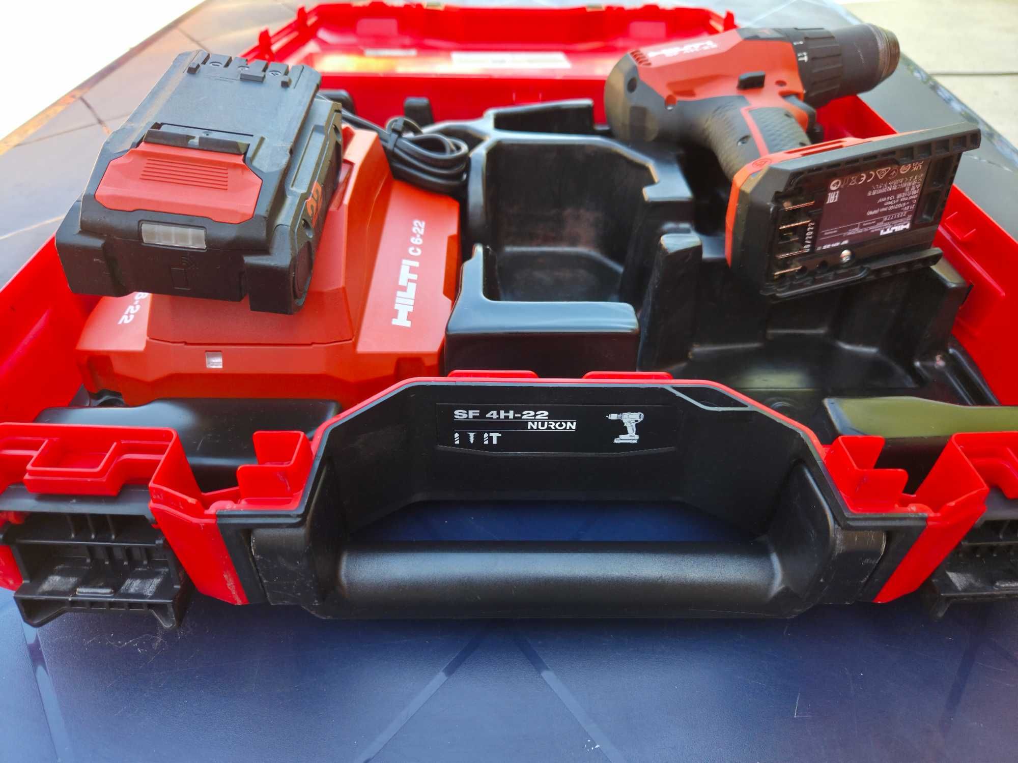 Hilti SF 4H-22 с батерия и зарядно – Nuron платформа